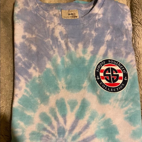 simply southern tie dye shirt